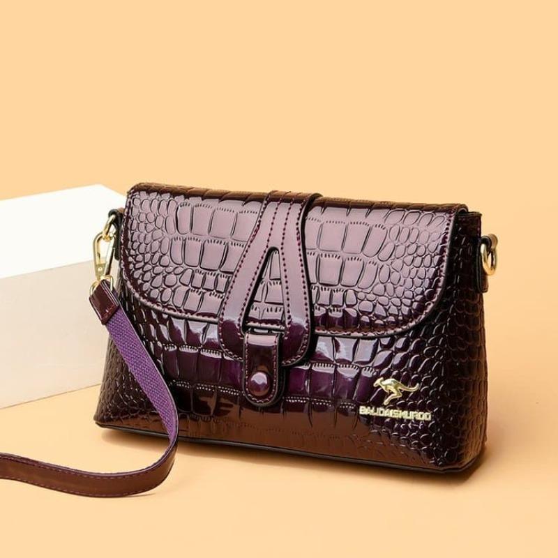 

New Women s Small Square Bag Messenger Bag фиолетовый