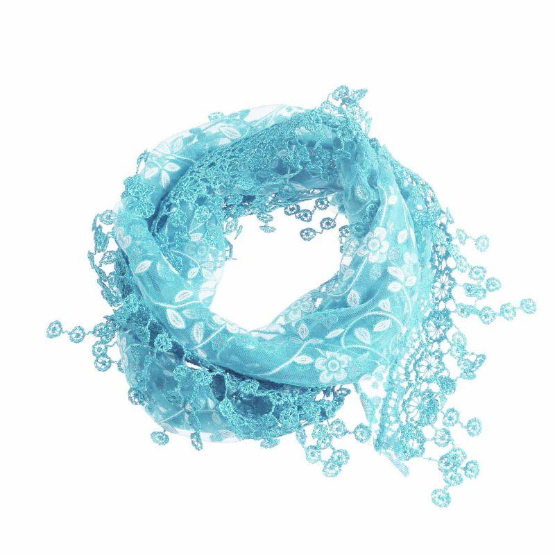 Fashion Floral Silk Scarf for Women Rose Print Triangle Shawl Soft Lightweight Bandana for Daily Travel Gift One Size