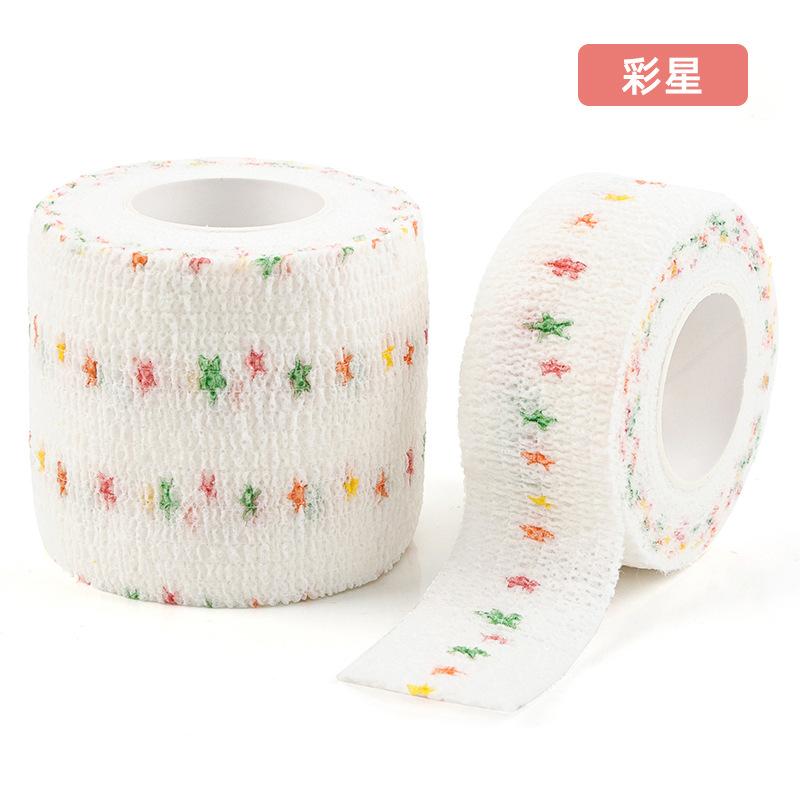 

Pet Straps, Self-adhesive Bandages, Elastic Non-woven Fabric, Adhesive Tape, Sports Protective Gear One Size білий