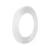 10Pcs Transparent Acrylic Christmas Hanging Decorations Safe Reusable Blank Ornaments for Festive Celebrations