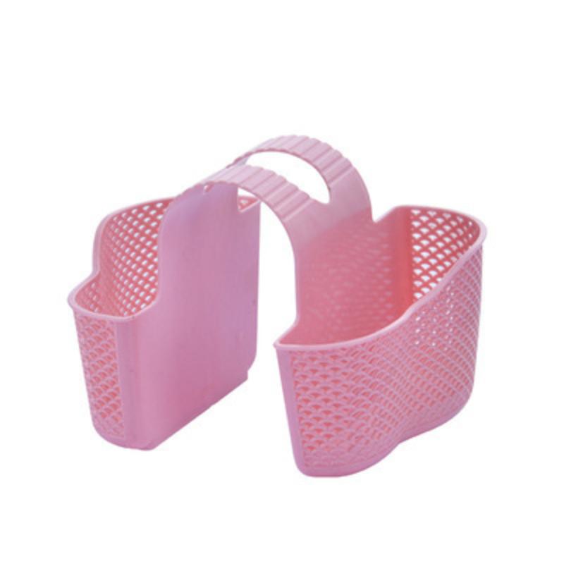 Sink Draining Hanging Basket Adjustable Kitchen Accessories Sink Bag Soap Sponge Shelf Faucet Holder For Bathroom
