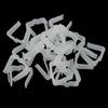 Christmas Light Hanger Hooks Plastic Light Clips 1 5/8 Inch Fascia Boards Clips Weatherproof Plastic Outdoor Holiday Light Clip