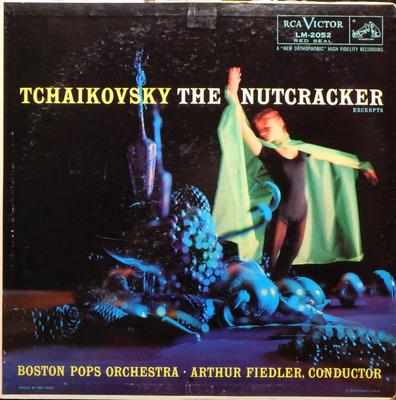 LP Record PYOTR ILYICH TCHAIKOVSKY, BOSTON PO - The Nutcracker LM2052 RCA Victor Red  1956 Germany Classical Used