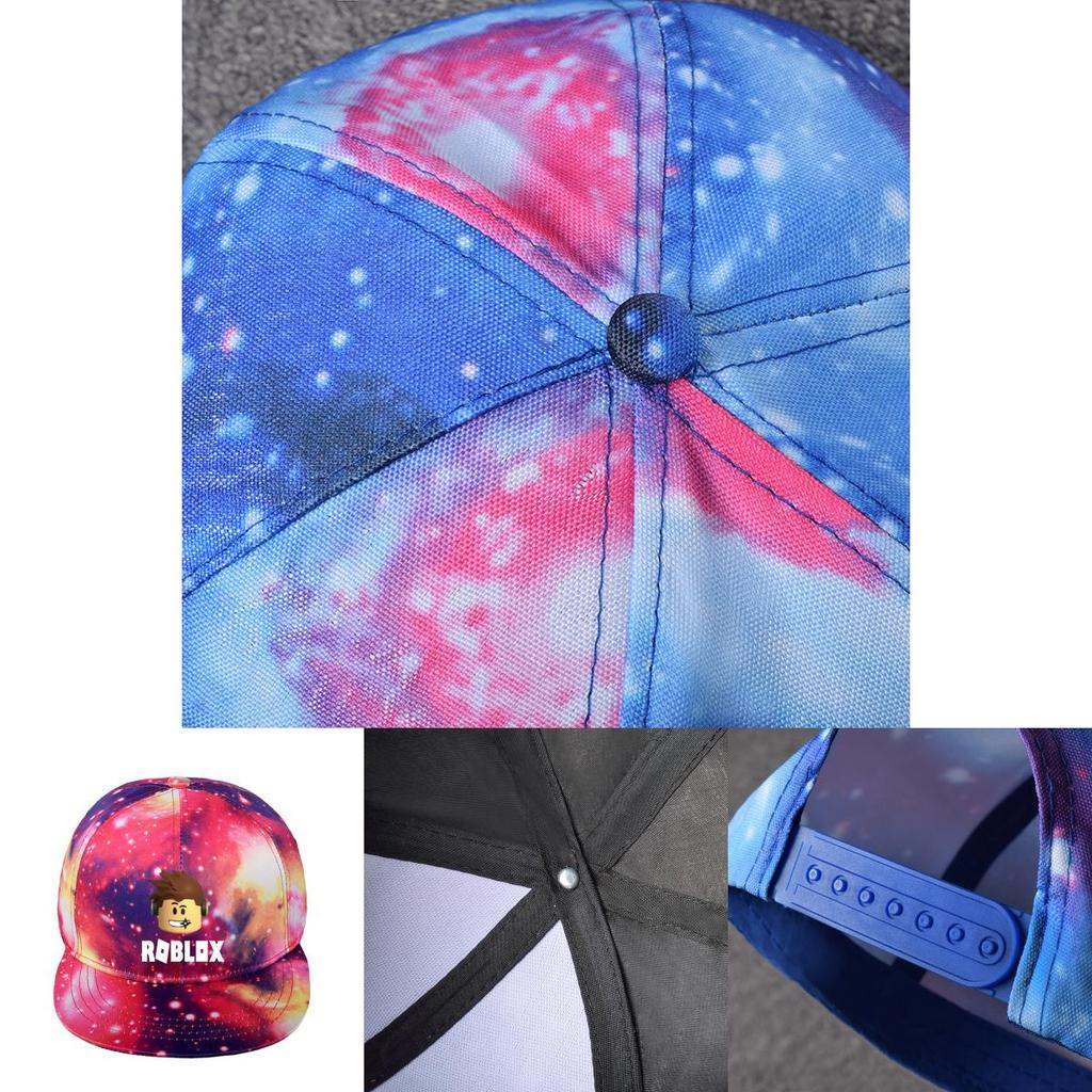 Game Roblox Starry Sky Baseball Cap Unisex Hip Hop Trucker Hat