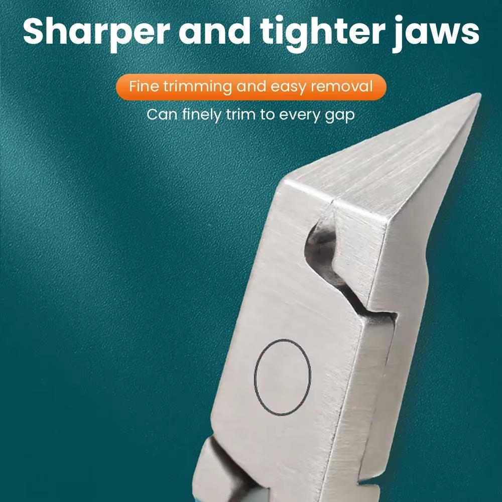 1Pc Professional Toenail Clippers For Thick Ingrown Nails Wide Opening Non-Slip Long Handle Toenail nail clipper tools