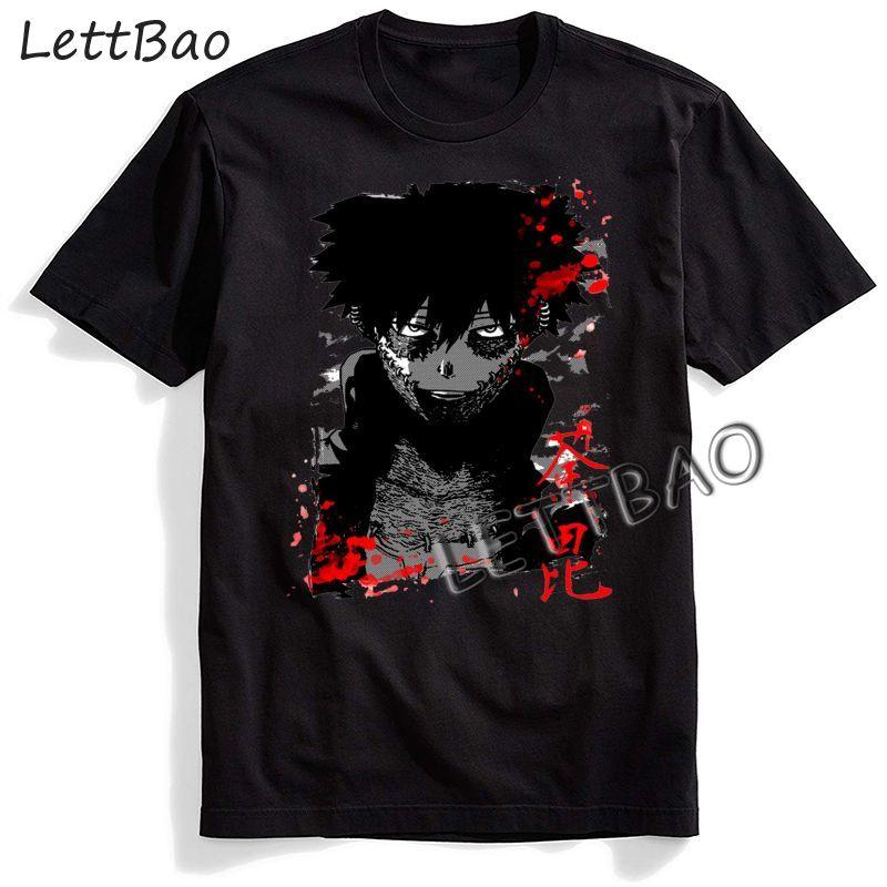 Harajuku Shirt Anime My Hero Academia My Boku Katsuki Bakugou O Neck T Shirt Casual Funny