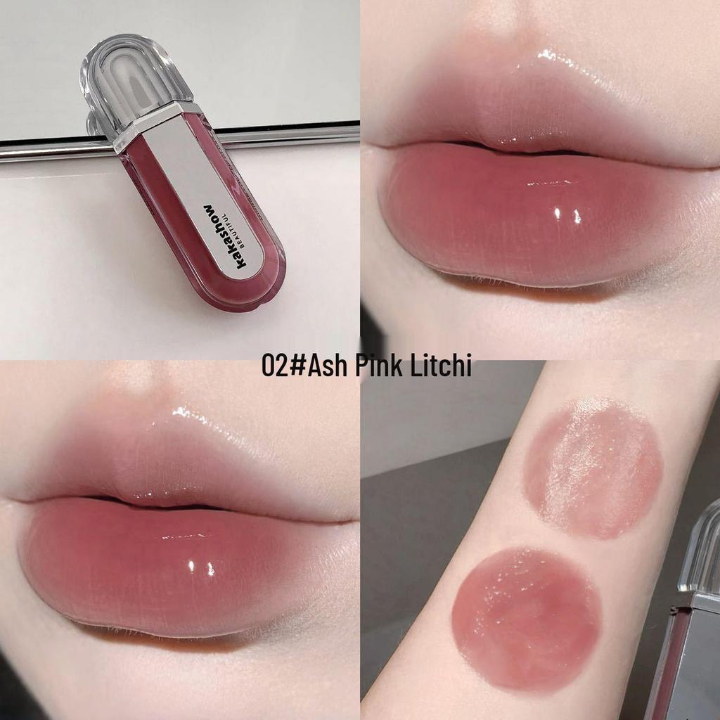 Kakashow Feuchtigkeitsspendender Lipgloss: Spiegelglanz, Feuchtigkeitsspendender Aufpolsterungs-Effekt für einen Natürlichen Look, Perfekt für Herbst/Winter.
