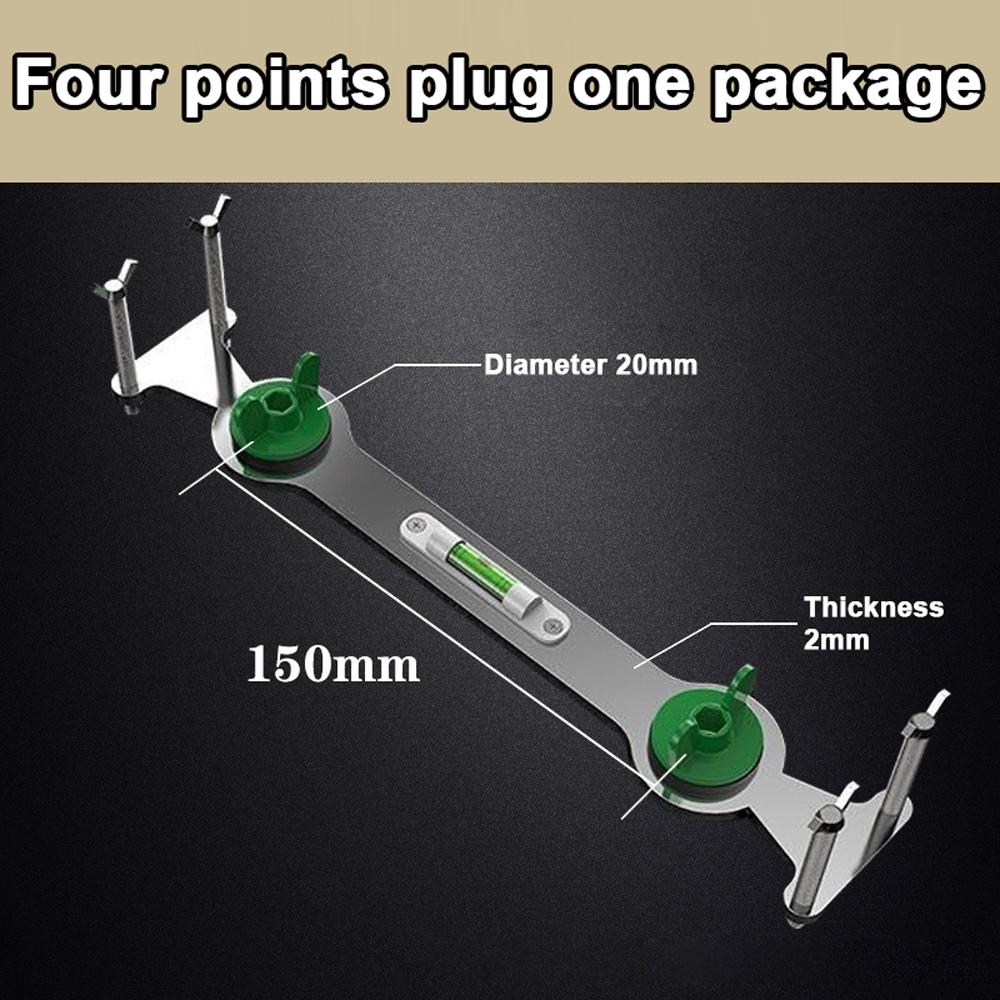 Nivelador de Tuberías de Agua Fría y Caliente de Acero Inoxidable Nivelador Fijo Multiusos MultiAjustable