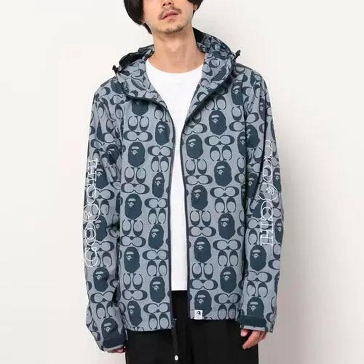 A BATHING APE X Coach Windbreaker 1H73-140-901