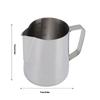 304 Food Grade Stainless Steel Milk Frothing Pitcher Milk Frother Cup  For Latte Art