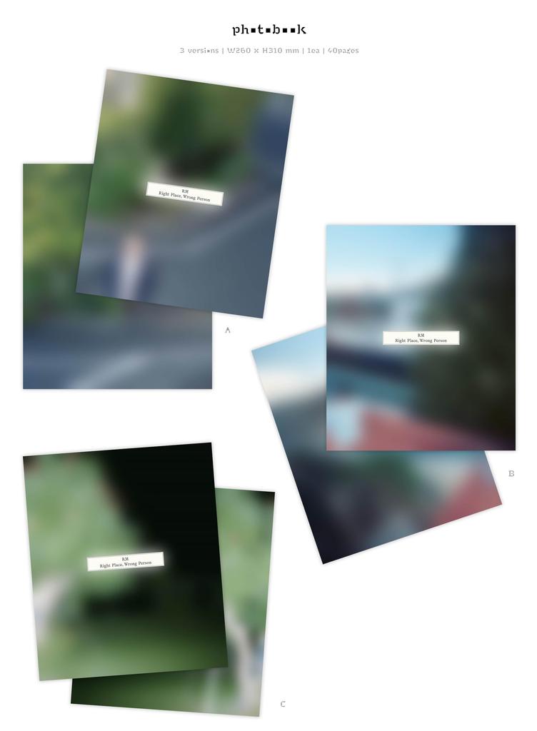 RM Wrong 'Right Place, Person' (Korean Edition)