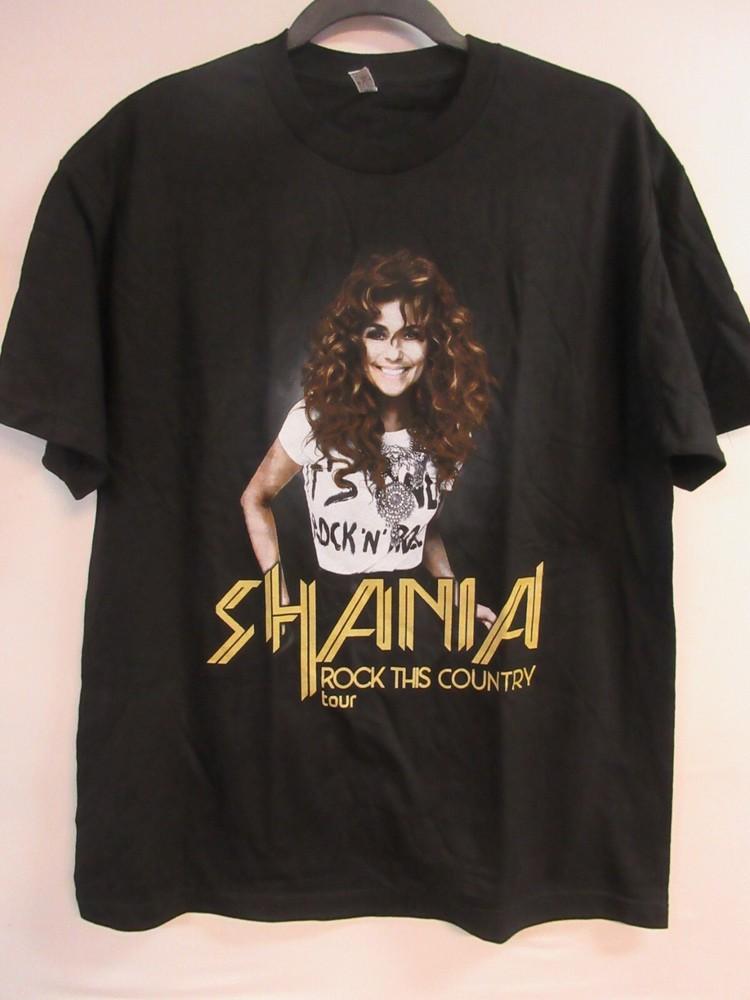 SHANIA TWAIN OFFICIAL MERCH ROCK THIS BAND CONCERT MUSIC EXTRA LARGE Unisex T-Shirt XXXL