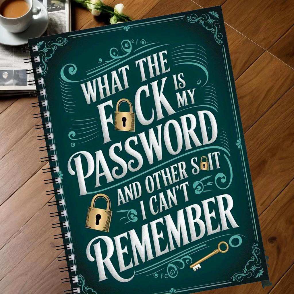 Interesting spiral cipher notebook