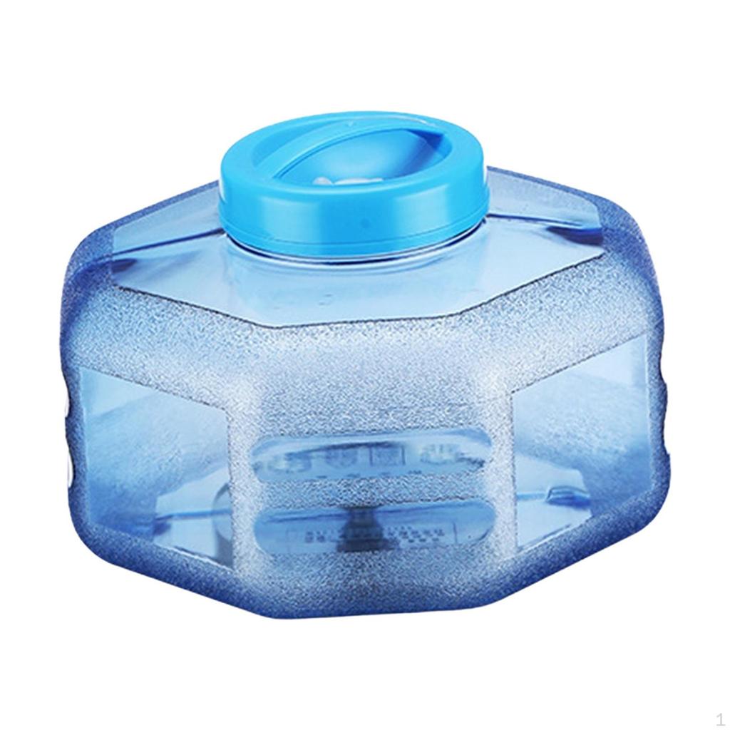 Camping Water Container Barrel Portable Tank with Lid Empty Jug Bottle for