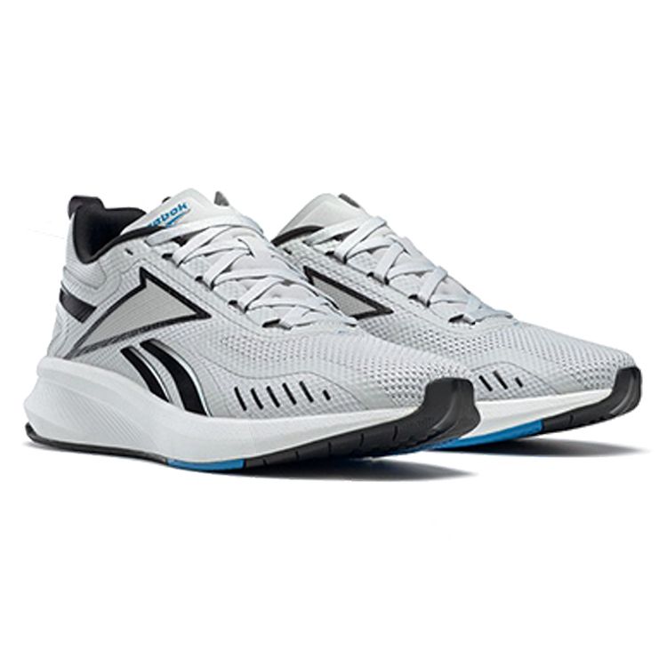 Reebok Unisex Fusium Run Grey Black Blue Shoes FV3813