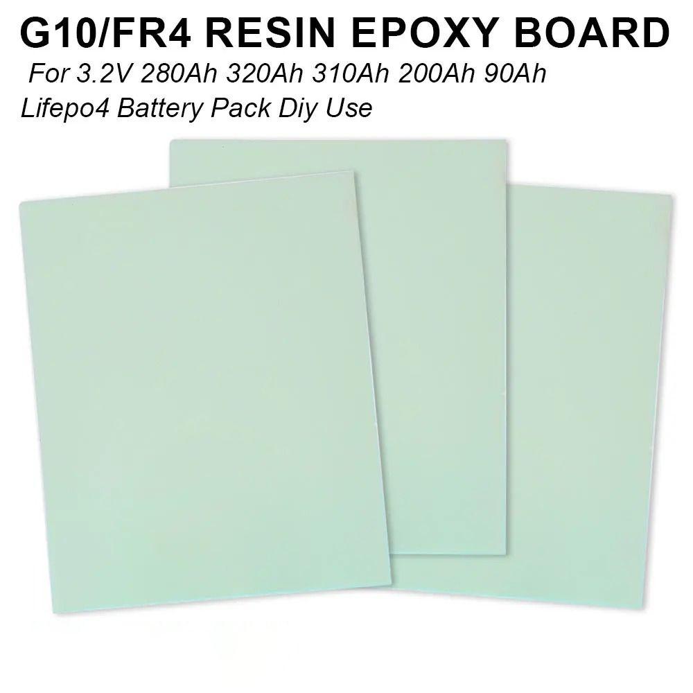 Světle zelená epoxidová deska Vysokoteplotně odolná izolační deska Pro DIY použití bateriových sad
