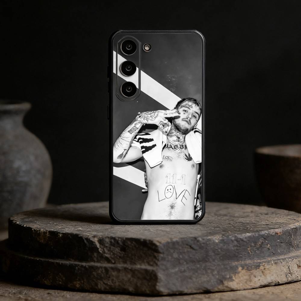 Lil Peep Star Shopping Phone Case For Samsung Galaxy A13,21s,22,31,32,52,53,71,72,73,Soft Black Cover