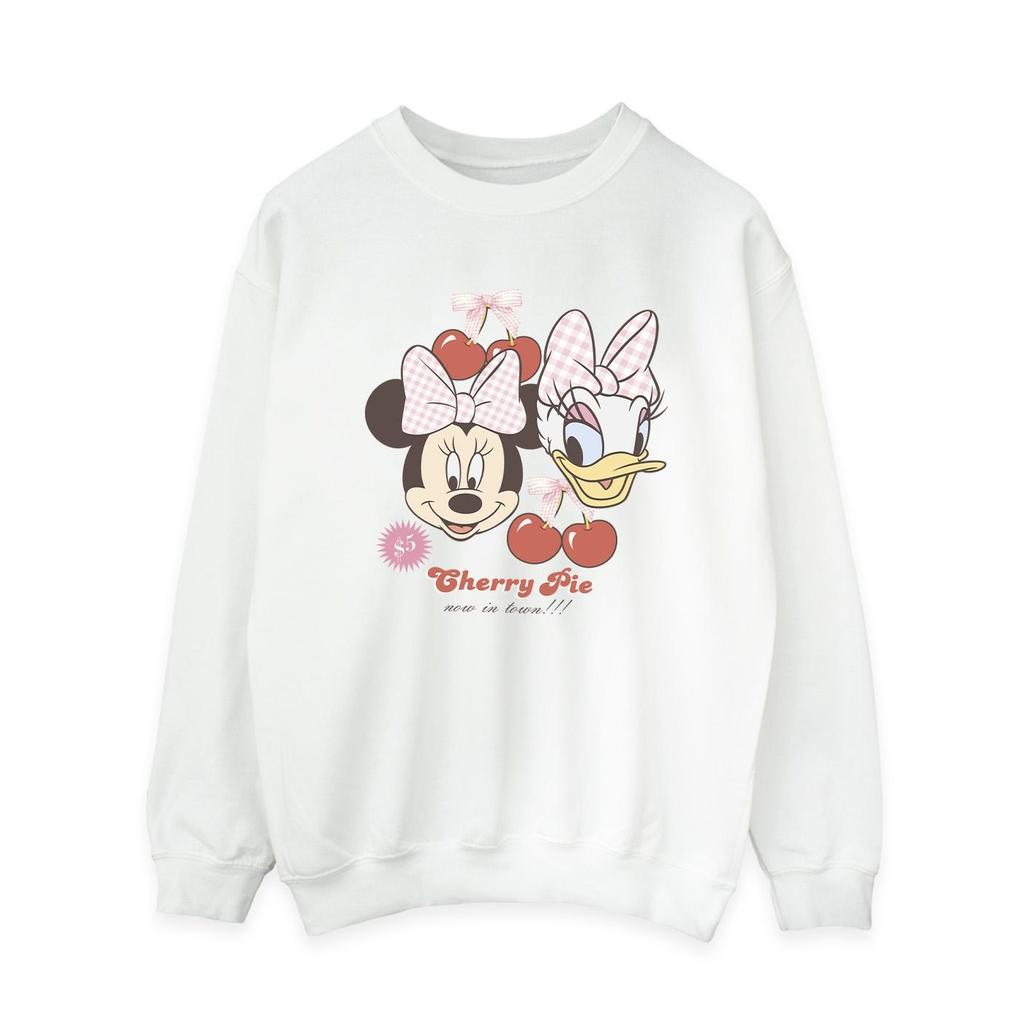 Disney Womens/Ladies Cherry Pie Minnie Mouse Sweatshirt