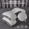 Washable Knitted Massage Pillow for Neck Support and Sleep Aid Ideal for Adults, Students, and Home Use