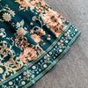 Abito Chemisier da Donna Vintage con Stampa Floreale, Vestibilità Slim, con Cintura, Moda Estiva, Maniche a Sbuffo, Monopetto, Elegante, Casual