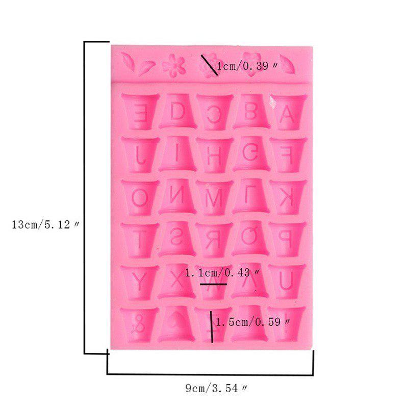 Silicone Mold Baking Letters Number Shape DIY Candy Fondant Pastry Chocolate Mold Cake Kitchen Tools