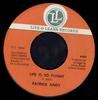 7inch Record PATRICK ANDY  Life Is So Funny A003 Live  Learn Re 1984 Jamaica Reggae Ska  Dub Used