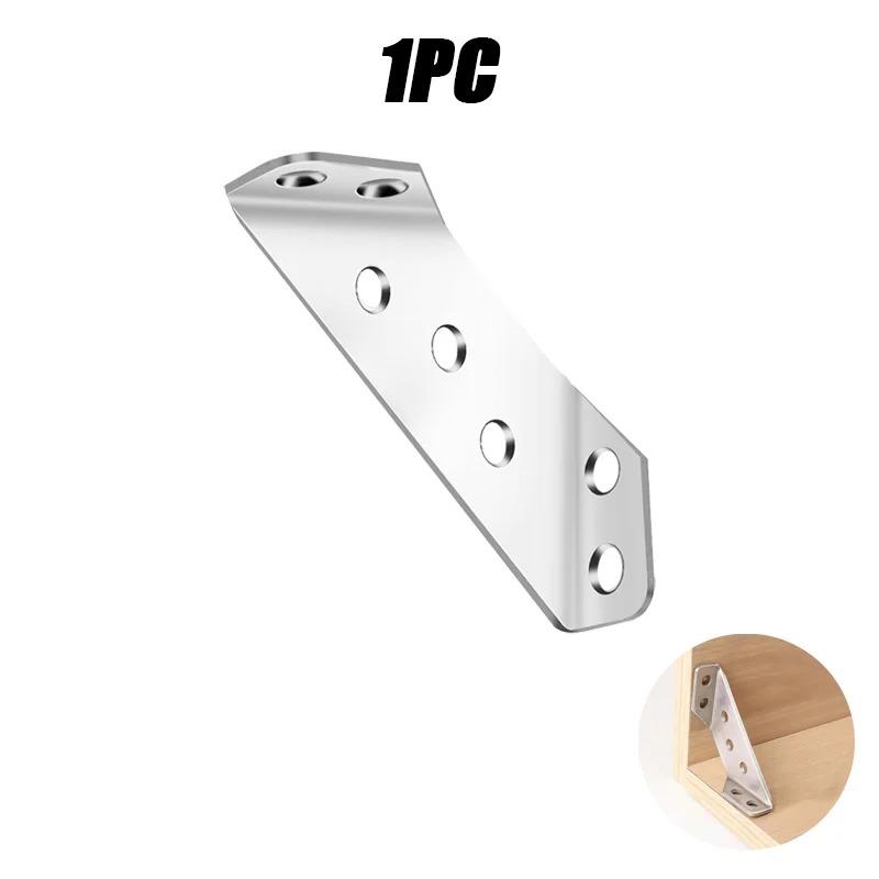 

10/20/30 шт. Кутові скоби, з’єднання з нержавіючої сталі, кутовий кутовий кронштейн, трапецієподібний кутовий код, опорні кронштейни для полиць. 1PCS