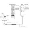 8 Pin Lifting Bed Controller Replacement Electric Operating Table Manual Controller Button Remote Control Board
