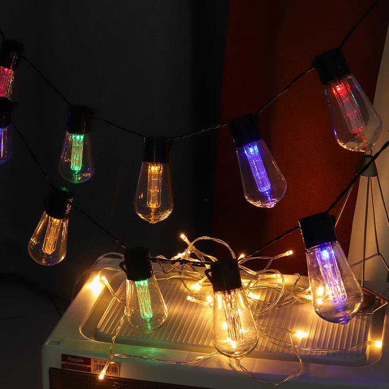 Waterproof Solar Edison Bulb Lights: Outdoor & Camping Retro Decor