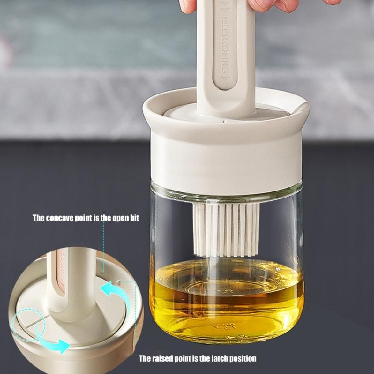 Practical Silicone Basting Tool Soft Bristles Silicone Oil Brush for Cooking Enthusiasts and Home Cooks