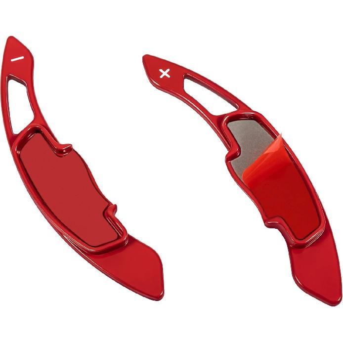 Red Sports Aluminum Steering Wheel Paddle Shifter Extension Cover Trim Interior Accessories For Honda Accord Civic Ight CR-V