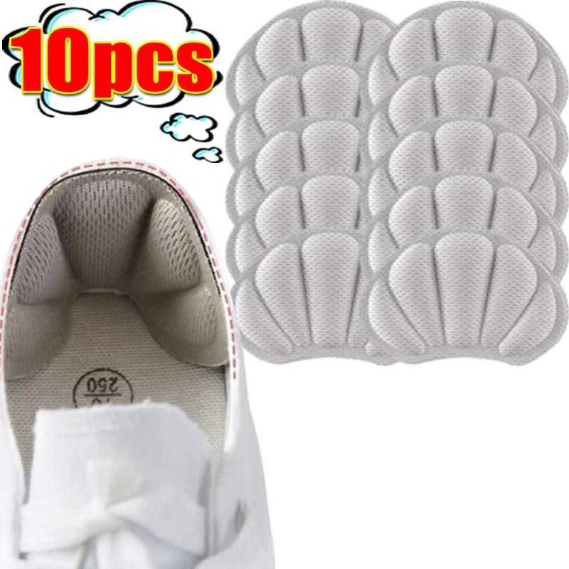 20pcs New Insoles Patch Heel Pads for Sport Shoes Reduce Size Heel Pad Pain Relief Cushion Insert Insole Heel Protector Stickers