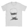 Funny Gojo Satoru T-Shirts for Men Round Neck 100% Cotton T Shirts JJK Anime Short Sleeve Tee Shirt 5XL Tops