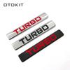 OTOKIT 3D Auto Styling Aufkleber Metall TURBO Emblem Karosserie Heckklappe Abzeichen Für Ford Focus ST RS Fiesta Mondeo Ecosport Fusion