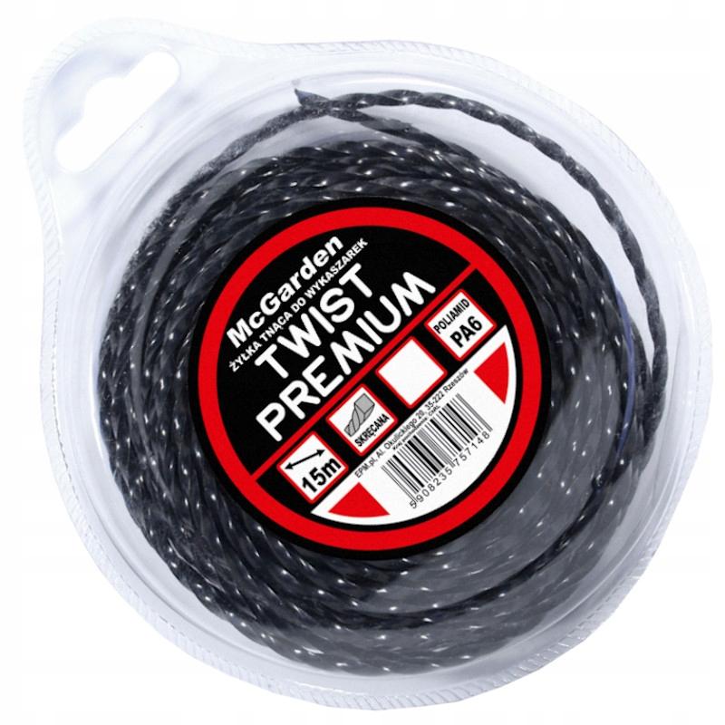 Twist Premium Brushcutter Line 2.0mm 15M