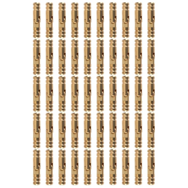 

50lots Small Brasses Hide Hinges Cabinet Concealed Hinges for Woodworking Projects Like Antique Boxes and Music Case 1