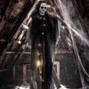 Halloween Outdoor Hanging Decoration, 35 Inch Halloween Hanging Grim, Light Up Flying Hanging  For Haunted House Prop Decoration, Halloween Outdoor