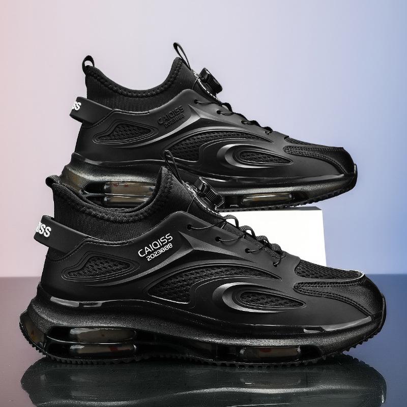 

Вращающаяся кнопка мужская обувь осень и зима дышащая ученики средней школы подошва попкорн бег амортизация досуг сетка спорт тренд 45