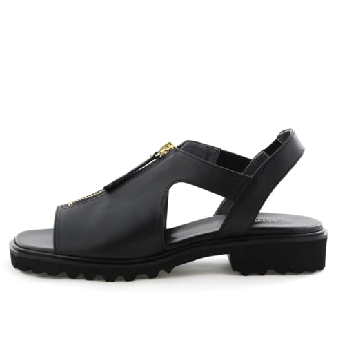 HIMIKO/Himiko/Center Zip Platform Sandals/651207 Black 225