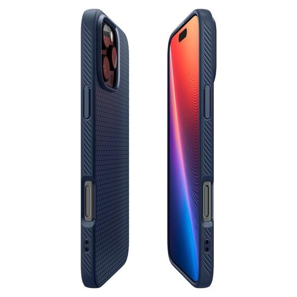 Etui do iPhone 16 Pro Max Spigen Liquid Air granatowy