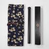 Purple Ebony & Sandalwood Incense Holder - Wooden Agarbatti Stand for Indoor Use.