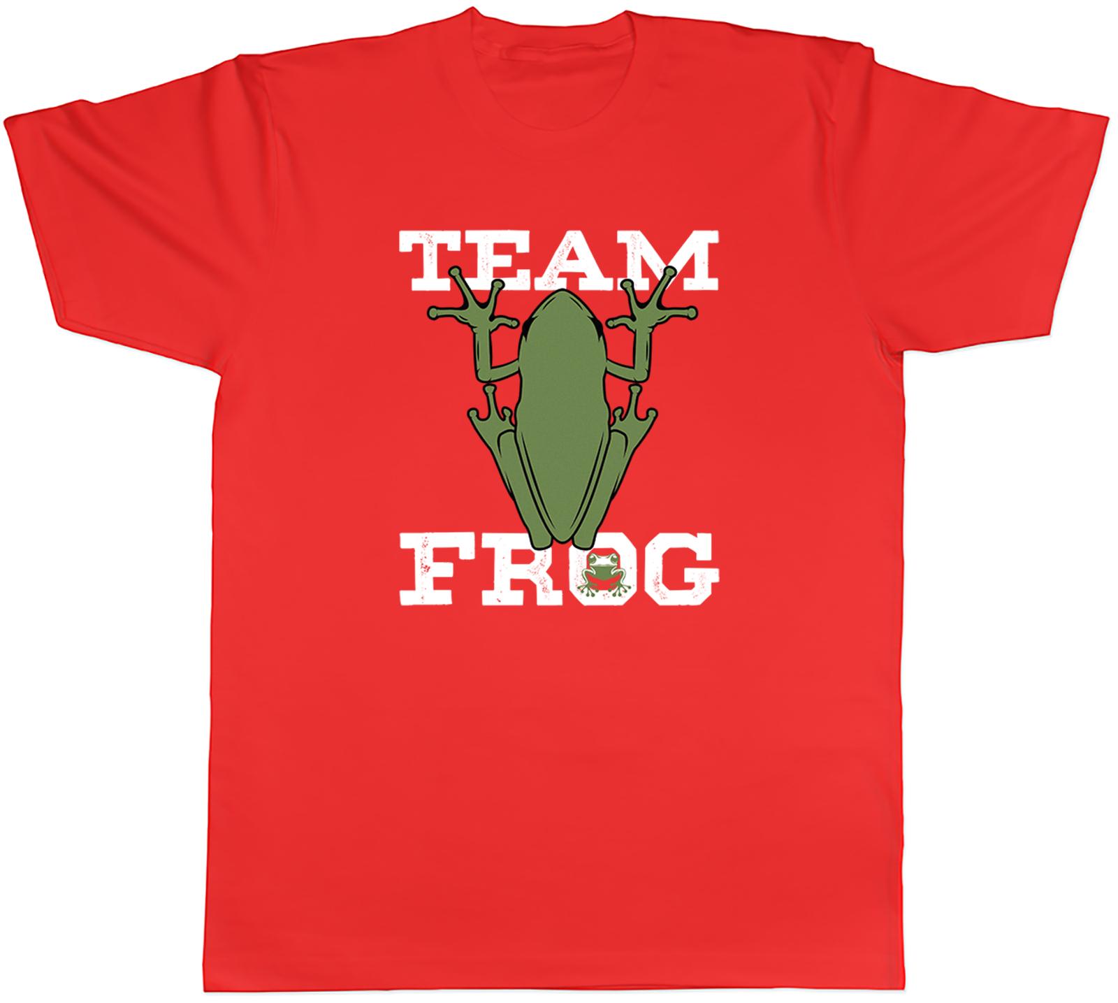 Team Frog Amphibian Lover Unisexs TShirt Tee Gift Top S