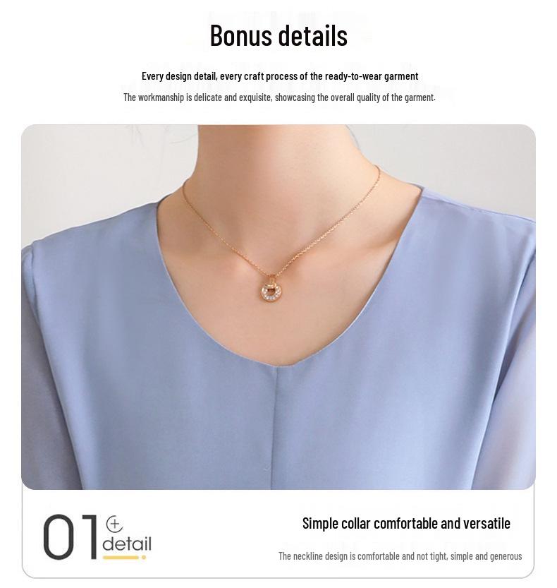 Elegant Chiffon Qipao Dress for Middle-Aged Women - Stylish Mid-Length Summer Design