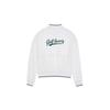 Goxo Golf Rubber Woven Half Zip White
