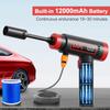 Portable Cordless High-Pressure Car Washer Gun Lightweight Car Cleaner Built-in Lithium Battery for Car Yard Garden Cleaning