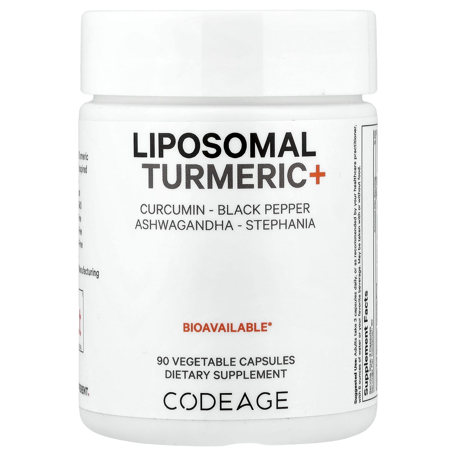 

Liposomal Turmeric+, 90 Veggie Capsules