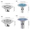 Stainless Steel Floor Drains Antiodor Drainer Shower Strainer Cover AntiBlocking Round Floor Strainer Hair Catcher