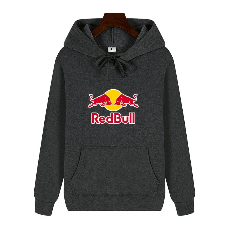 Men Women Long Sleeve Red Bull Printing Hoodies Sweatshirt Mens Casual Hoody Fashion Hip Hop Streetwear Pullover Sudaderas