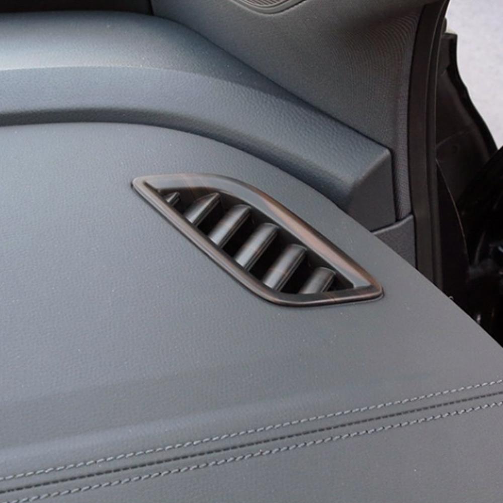 Für Volkswagen VW ID.4 ID4 2024 2024 2024 Autoinnenteil Refit Armaturenbrett AC Air Outlet Vent Rahmenverkleidung Kohlefaseraufkleber