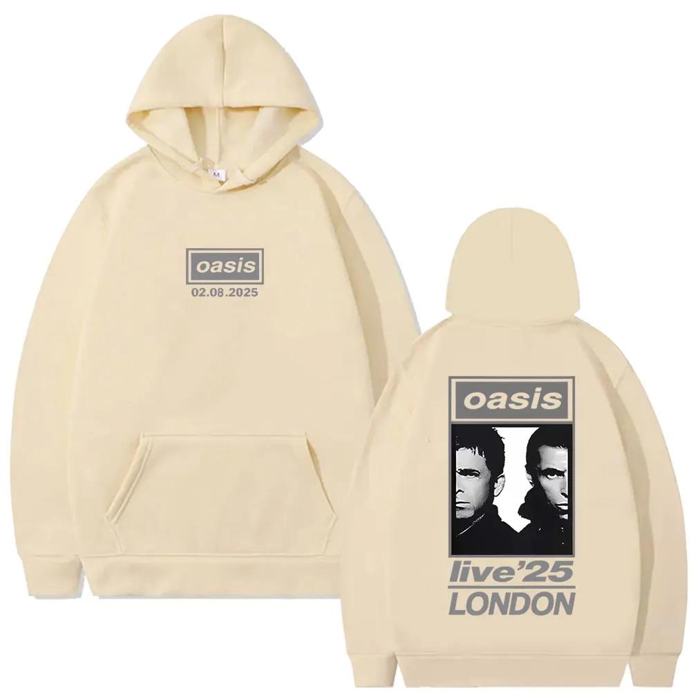 Modische Street-Hoodies für Herren von Rock Oasis Band, bequeme und warme Hoodies, Outdoor-Sport Hip-Hop-Bekleidungsoberteile